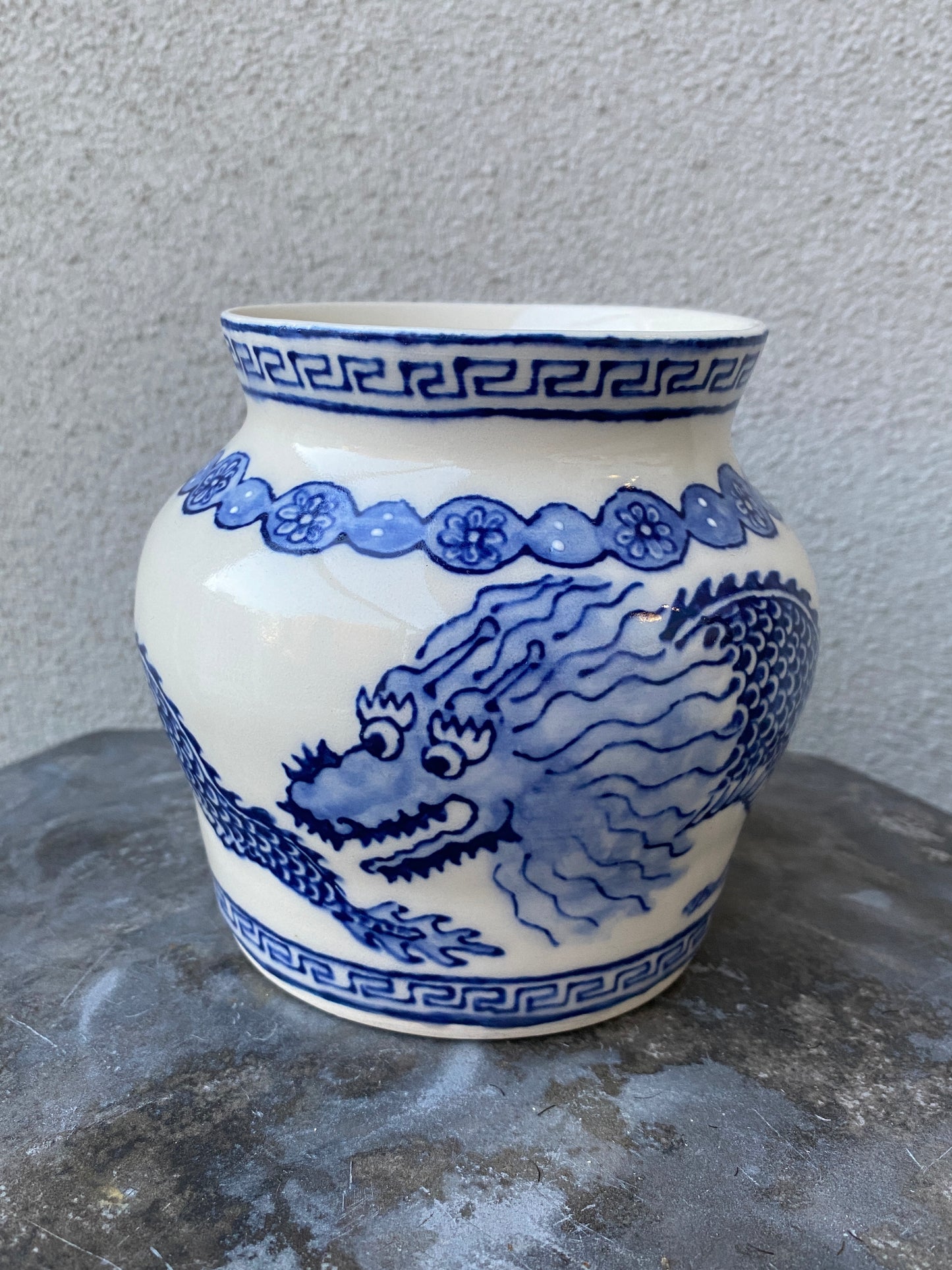 Dragon Porcelain Vase