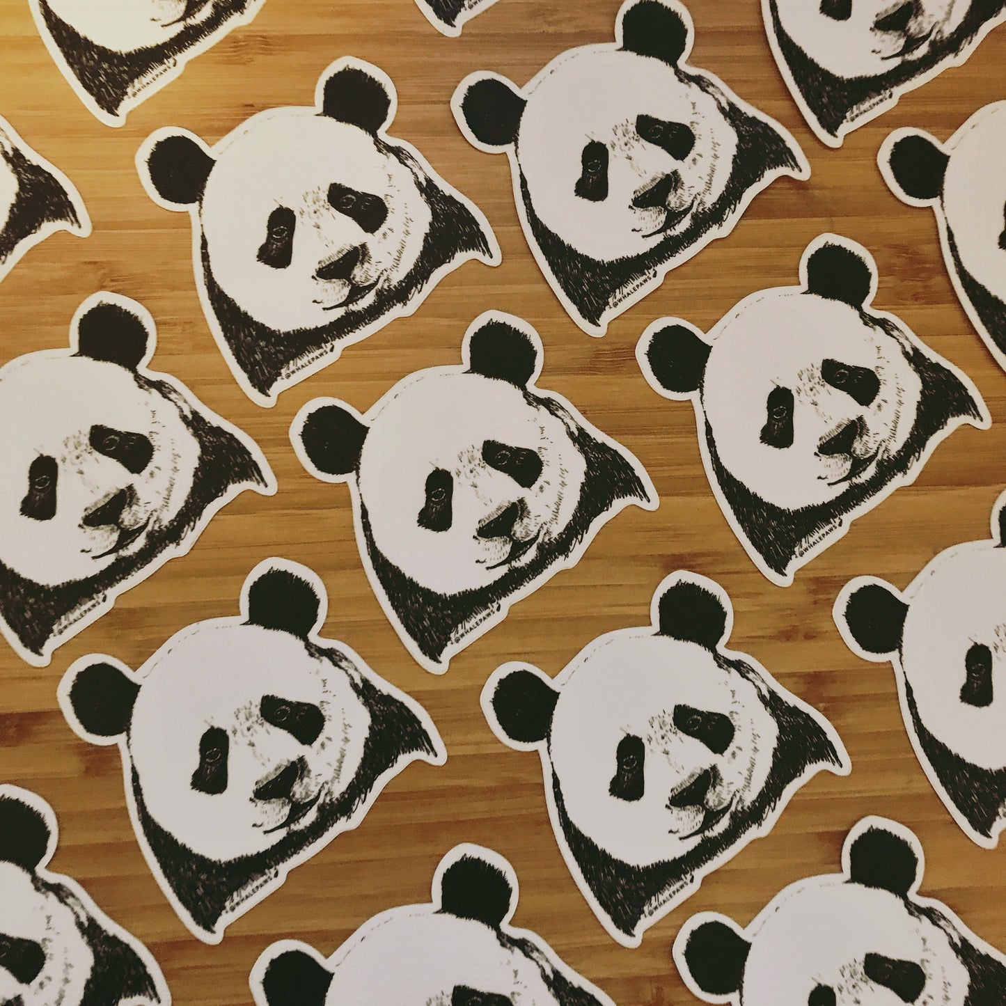 Panda Sticker • Laptop Sticker • Water Bottle • Vinyl Waterproof • Decal