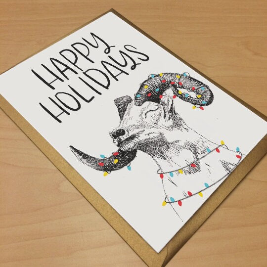 Happy Holidays Ram | Holiday Card