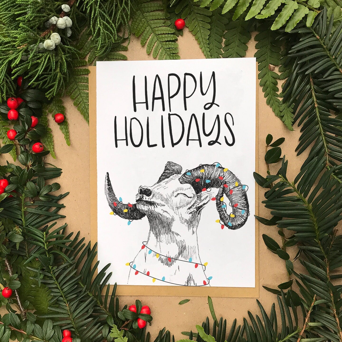 Happy Holidays Ram | Holiday Card