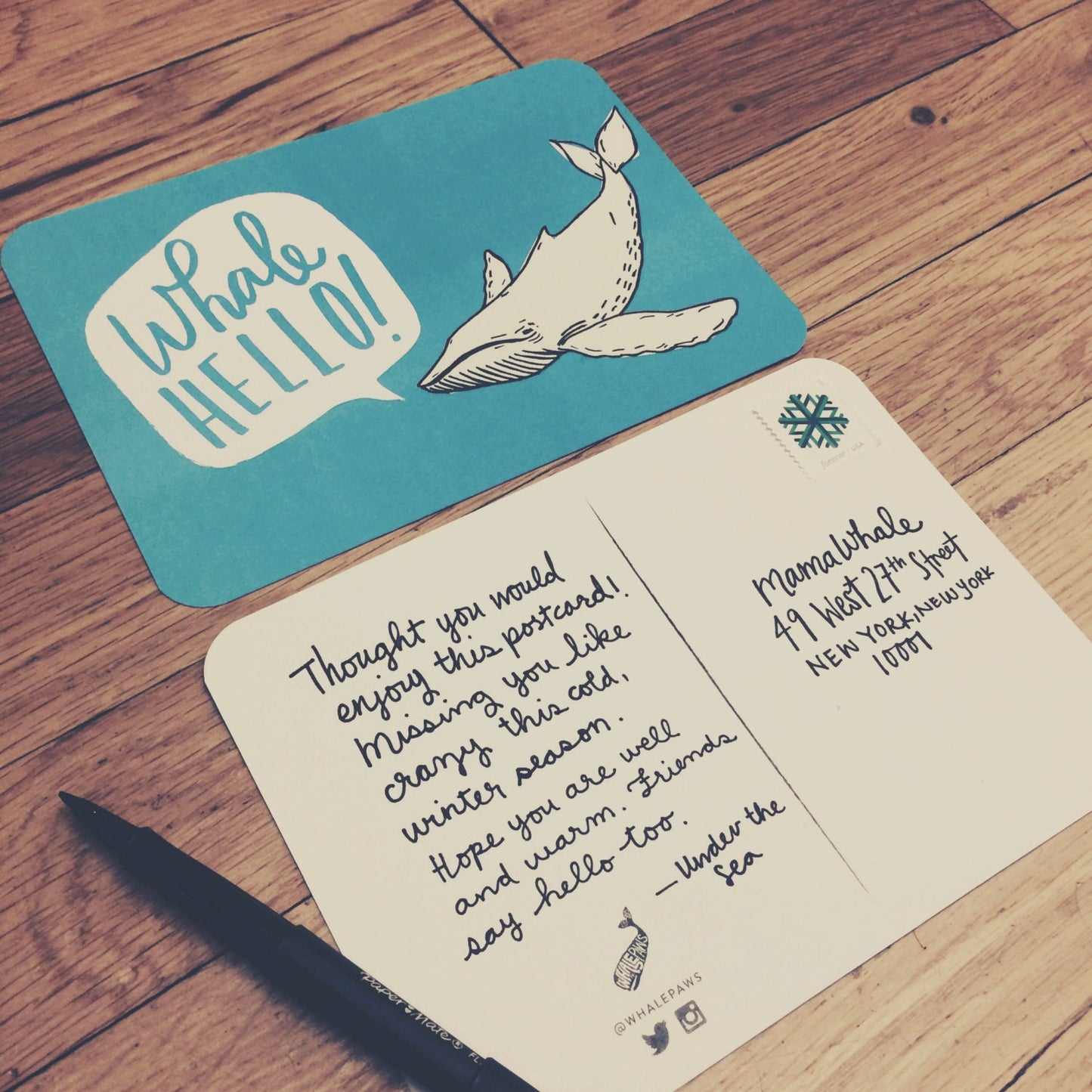 Whale Hello | Postcard Set