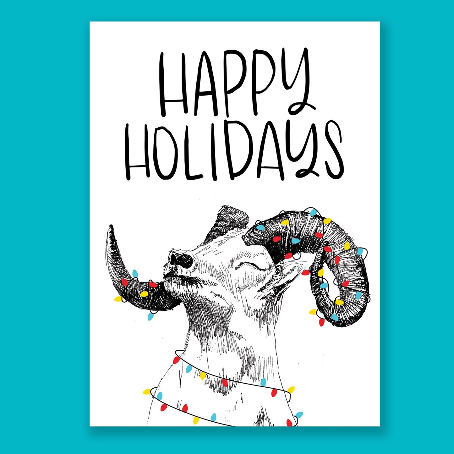 Happy Holidays Ram | Holiday Card